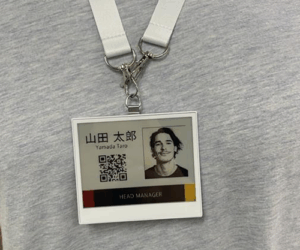 展示会でEペーパーディスプレイをIDバッジとして使ってみました